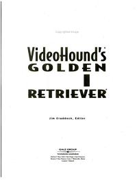 Download VideoHound s Golden Movie Retriever PDF