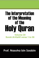 Download The Interpretation of The Meaning of The Holy Quran Volume 34   Surah Al Kahfi verse 1 to 50 PDF