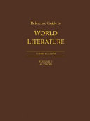 Download Reference Guide to World Literature PDF