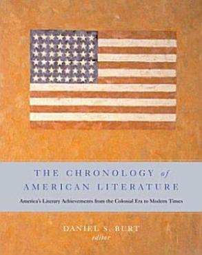 Download The Chronology of American Literature PDF