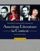 Download Twentieth Century and Contemporary American Literature in Context  4 volumes  PDF