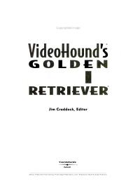 Download VideoHound s Golden Movie Retriever PDF
